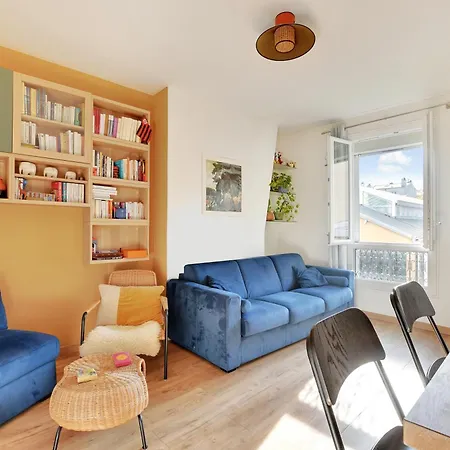 Confortable Logement Aux Pied Des Buttes-Chaumont * Paříž